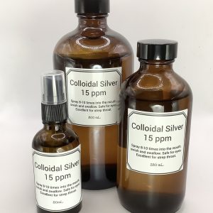 Yum Naturals Emporium - Bringing the Wisdom of Mother Nature to Life - Colloidal Silver 15ppm