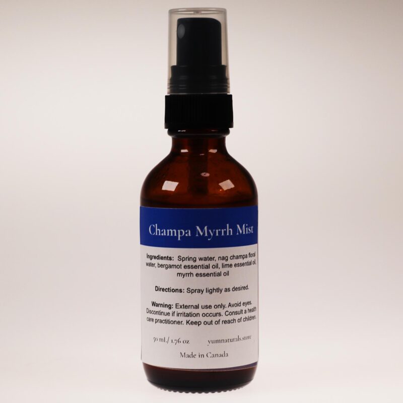 YumNaturals Store Champa Myrrh Mist 2K72