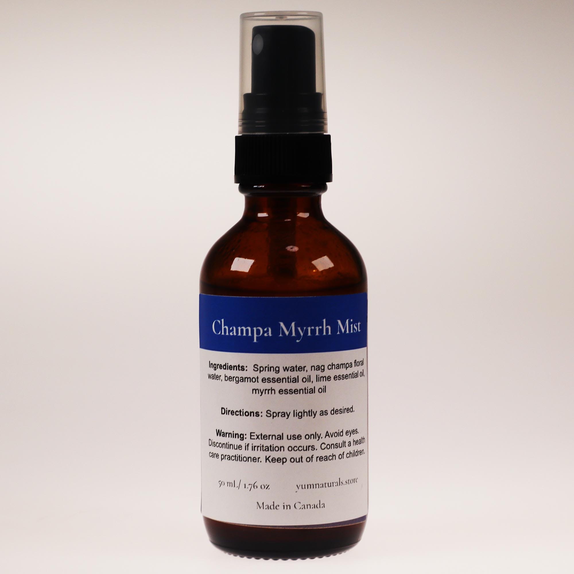YumNaturals Store Champa Myrrh Mist 2K72