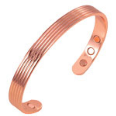 YumNaturals Emporium - Bringing the Wisdom of Nature to Life - Copper Magnetic Bracelet - 5 Strand