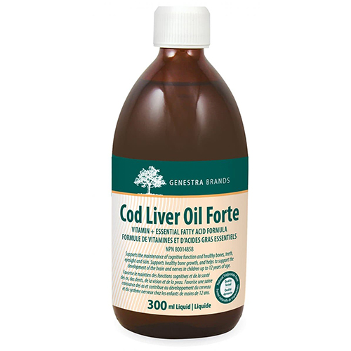 Yum Naturals Emporium - Bringing the Wisdom of Nature to Life - Genestra Cod Liver Oil Forte Liquid
