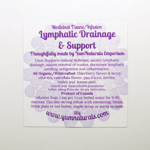 Yum Naturals Emporium - Bringing the Wisdom of Nature to Life - Lymphatic Drainage and Support Tisane