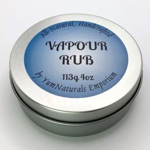 Yum Naturals Emporium - Bringing the Wisdom of Mother Nature to Life - Vapour Rub 4oz