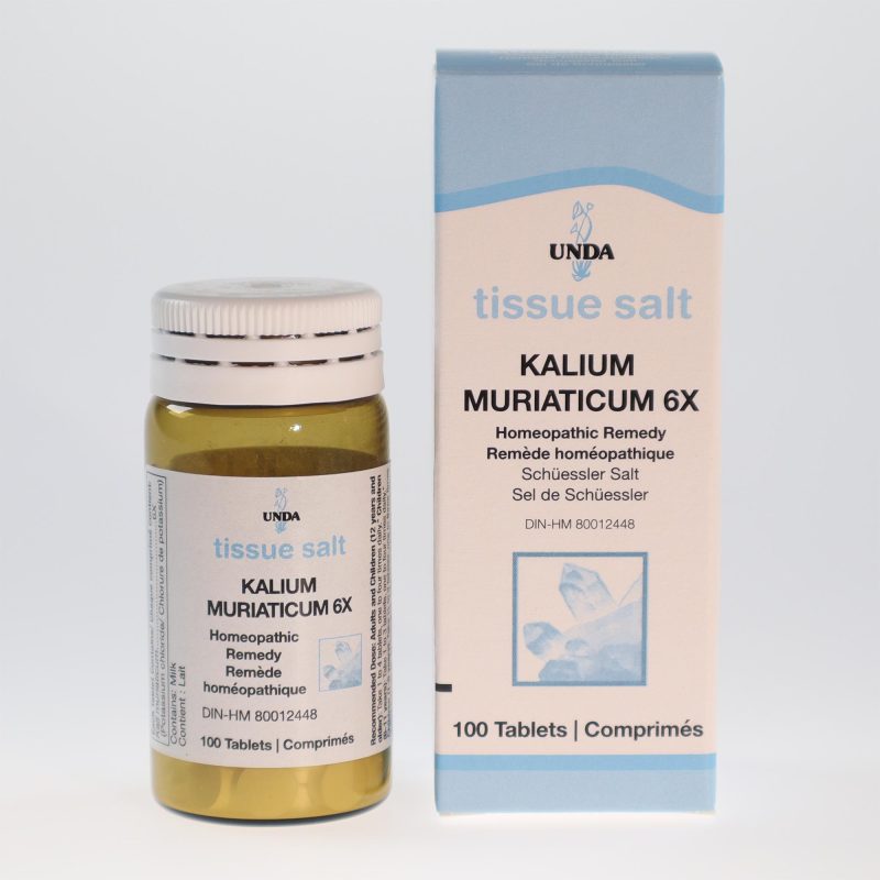 YumNaturals Kalium muriaticum 6x tissue salts front 2K72