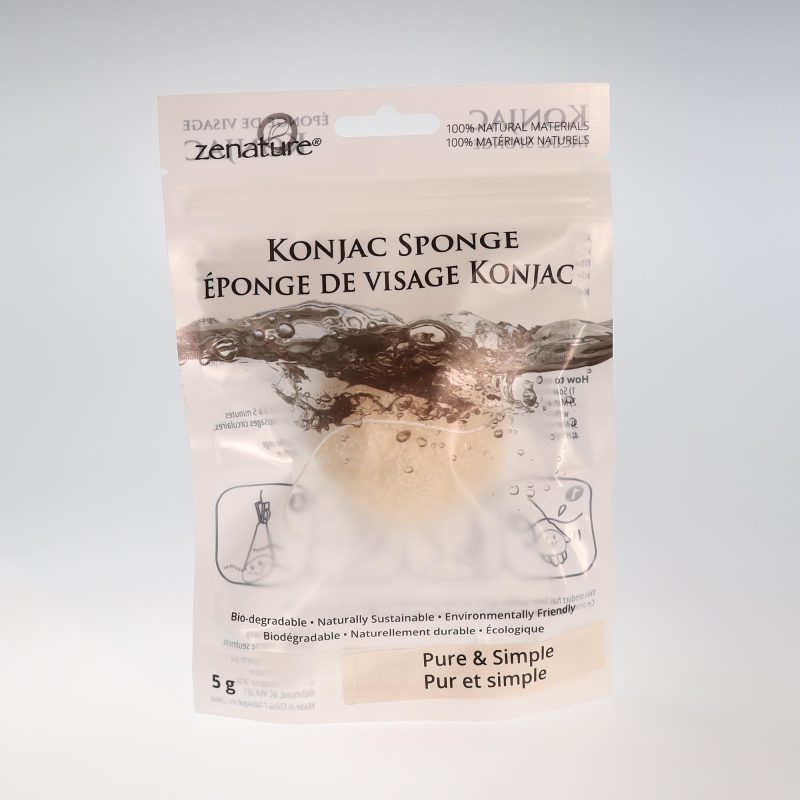 YumNaturals Konjac sponge Pure and simple 2K72