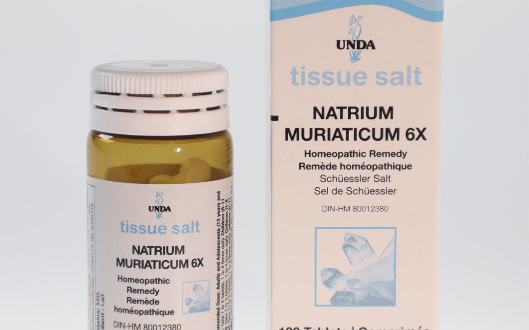 Tissue Salt – Natrum Muriaticum 6X – Fluid Balance