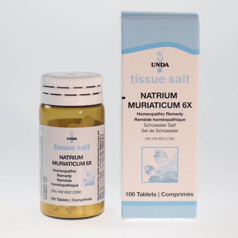 YumNaturals Natrium Muriaticum 6x tissue salts front 2K72
