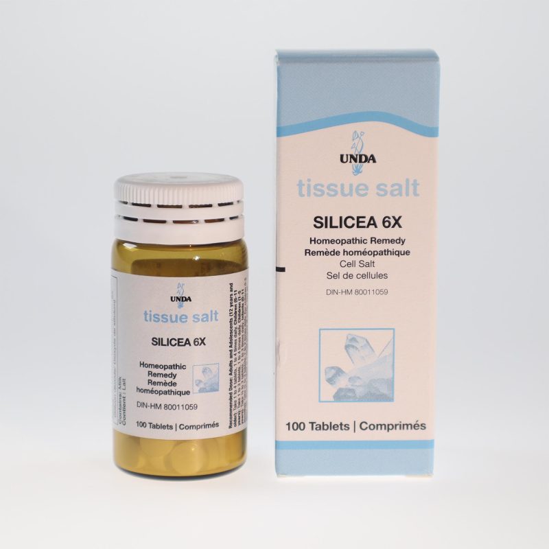 YumNaturals Silicea tissue salts 6x front 2K72