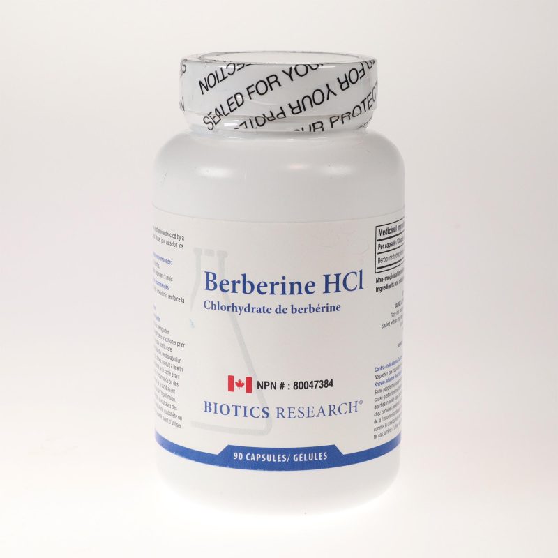 YumNaturals Store Biotics Research Berberine HCl front 2K72