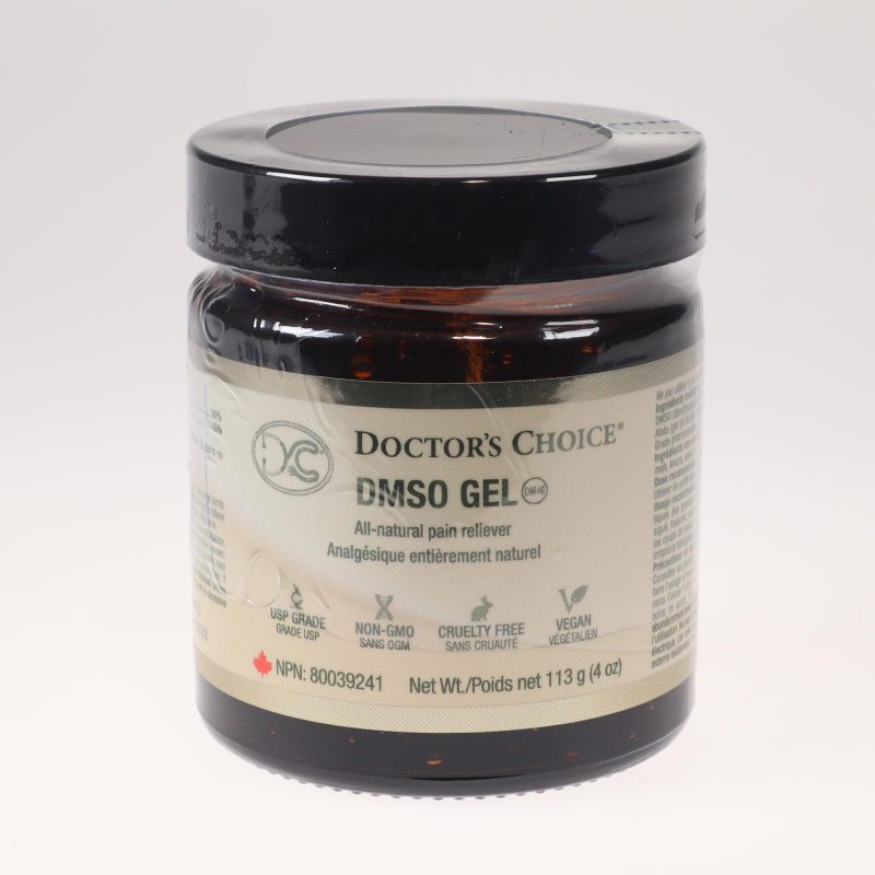 YumNaturals Store Doctor's Choice DMSO gel 113 grams front 2K72