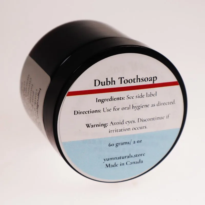 YumNaturals Store Dubh Toothsoap Jar 2K72