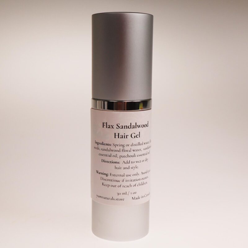 YumNaturals Store Flax Sandalwood Hair Gel 2K72