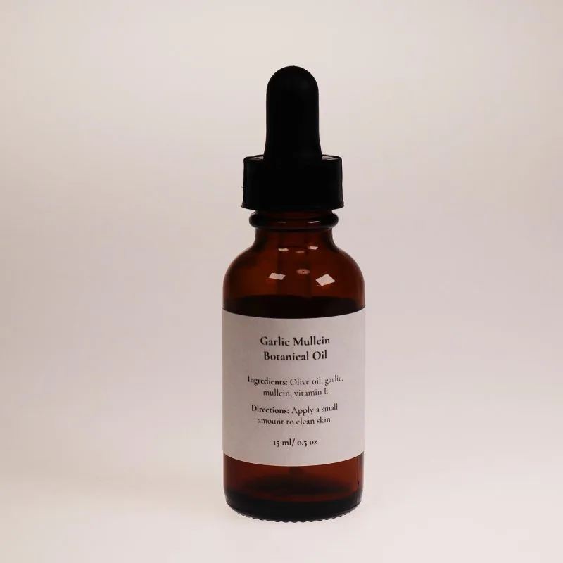 Garlic Mullein Botanical Oil