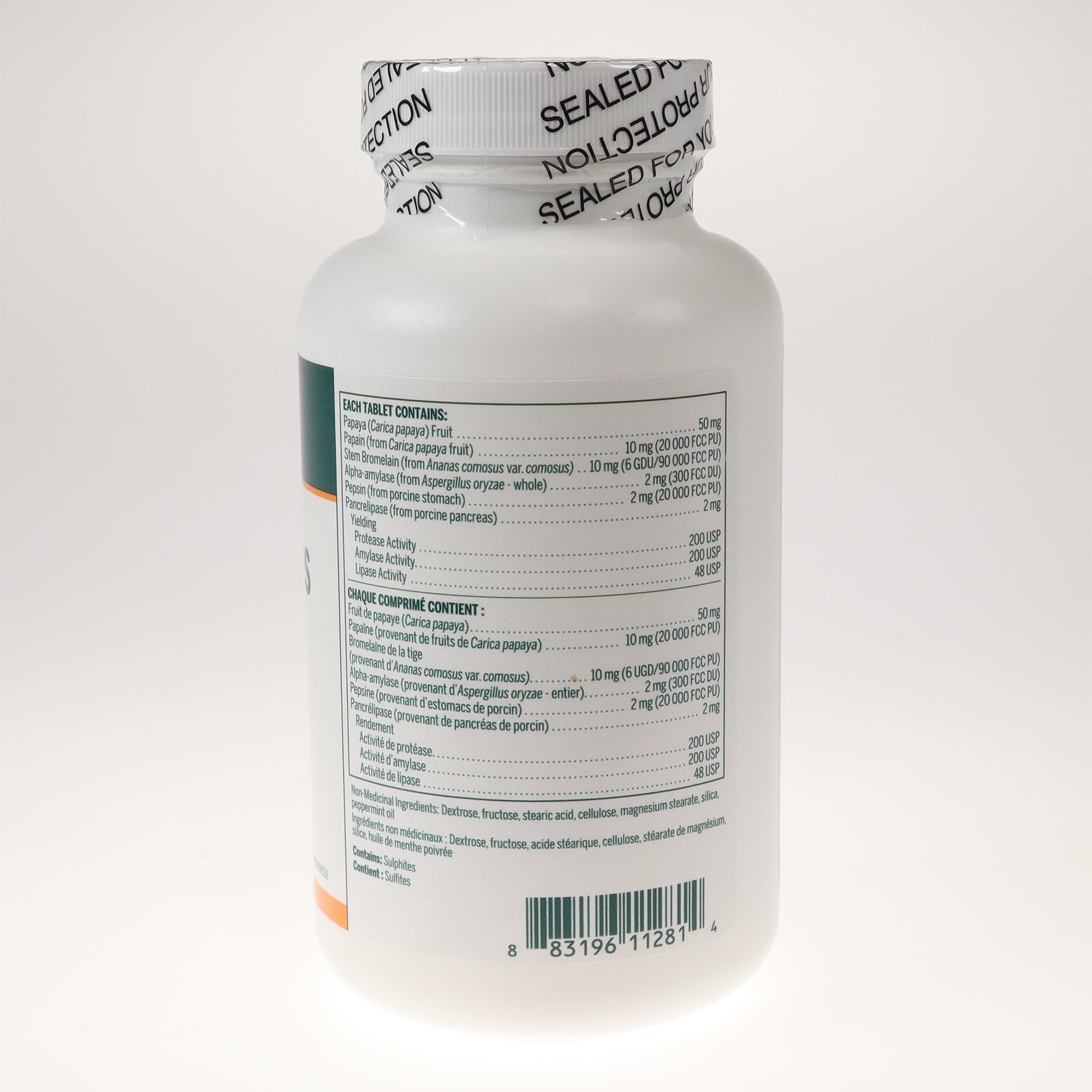 YumNaturals Store Genestra Bio Enzymes ingredients 2K72