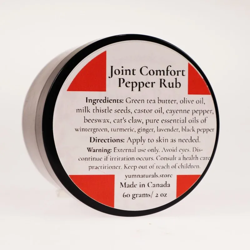 Joint Comfort Pepper Rub topical balm