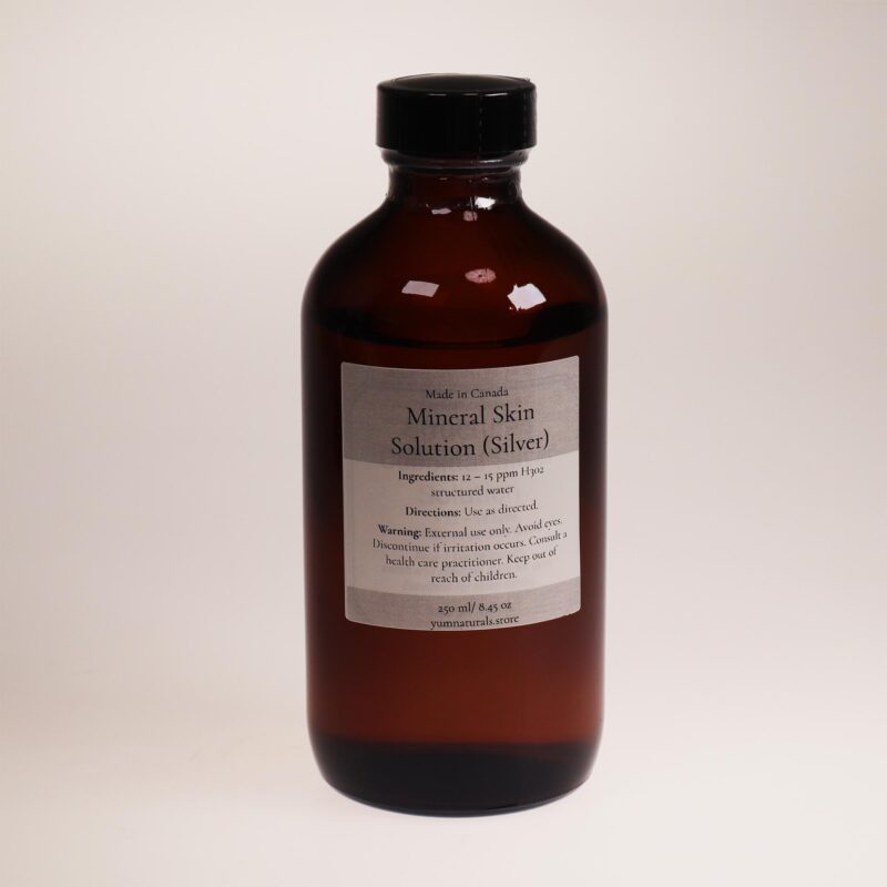 YumNaturals Store Mineral Skin Solution Silver 250 mL 2K72