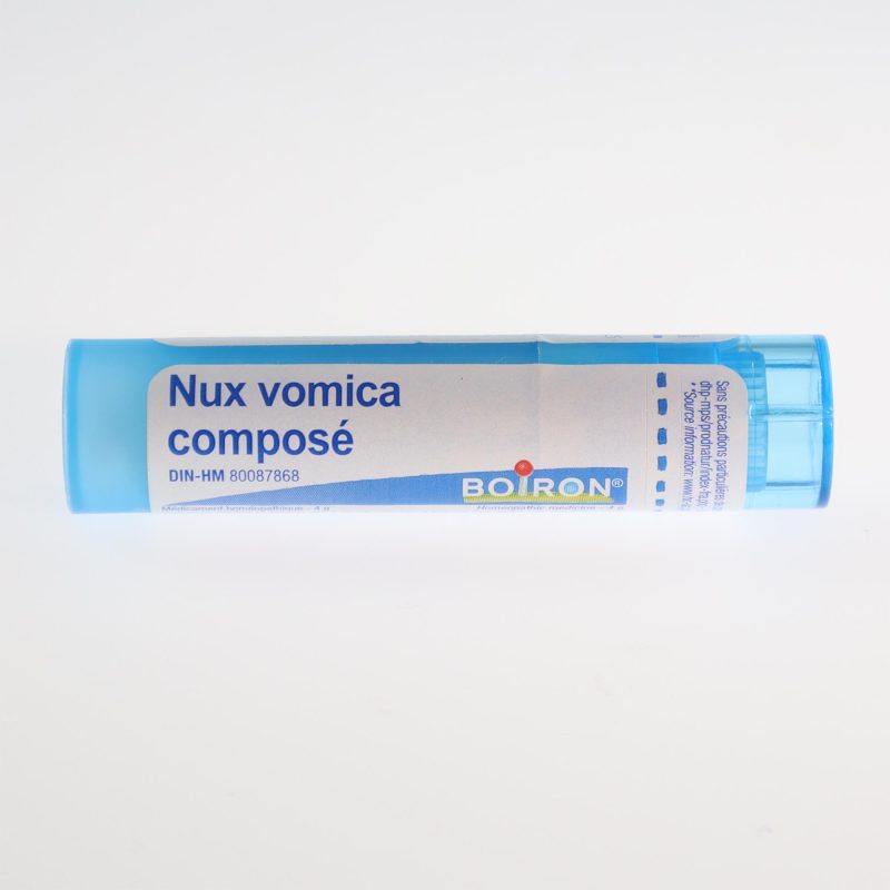 YumNaturals Store Nux Vomica Compose Indigestion Homeopathic Remedy front 2K72
