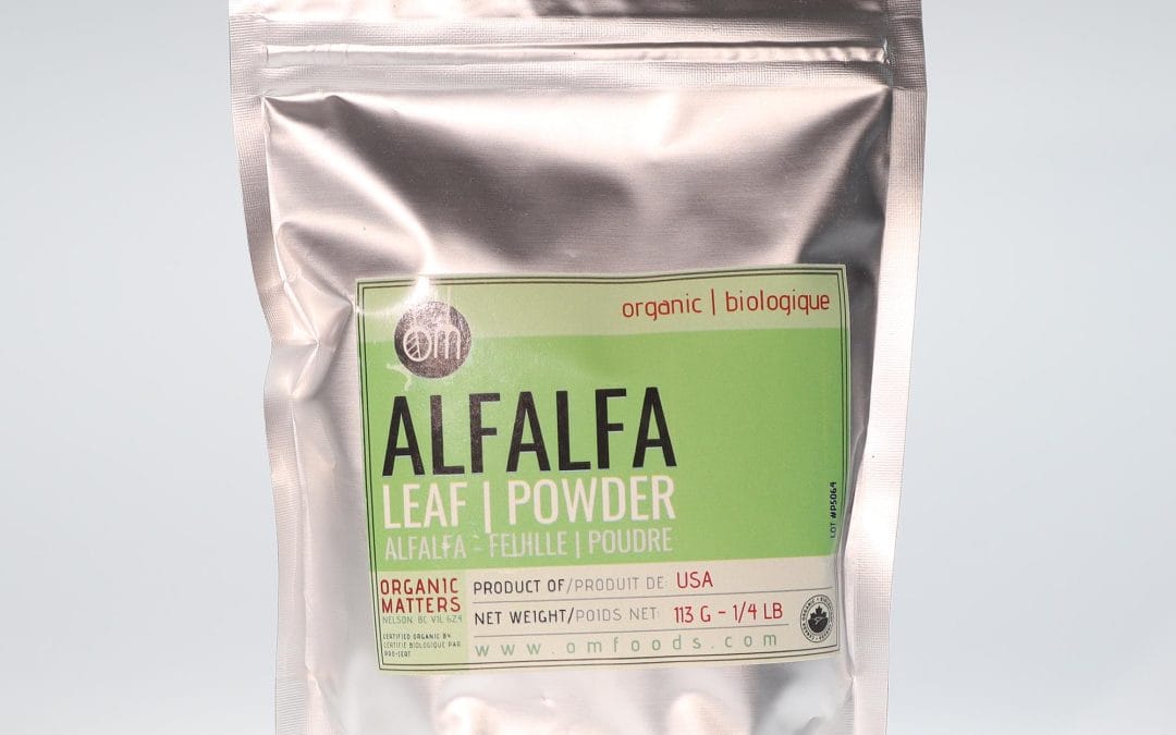 DRAFT Organic Alfalfa Leaf (Powder)