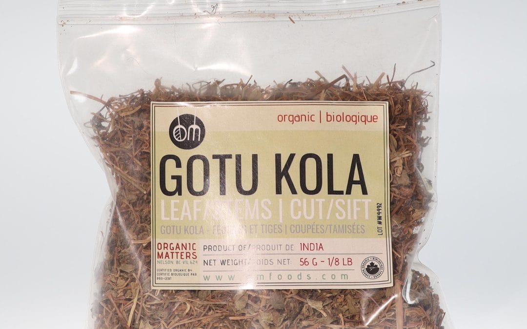 Gotu Kola Organic Cut Sifted 56g 1/8lb