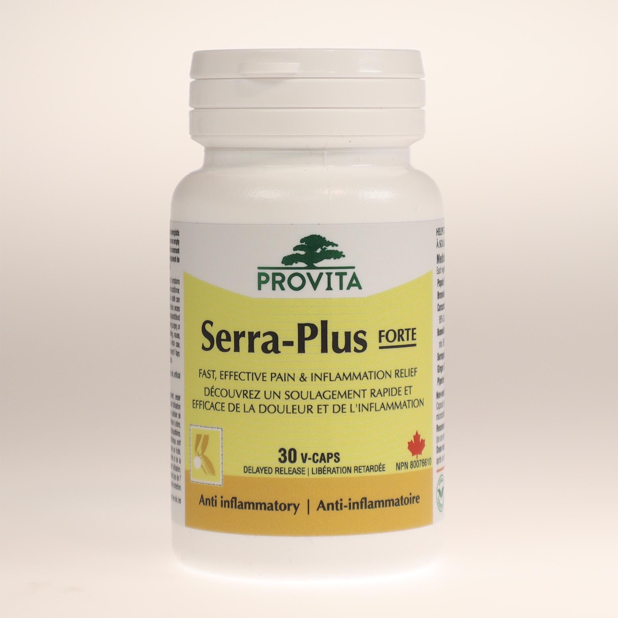 YumNaturals Store Provita Serrapeptase front 2K72