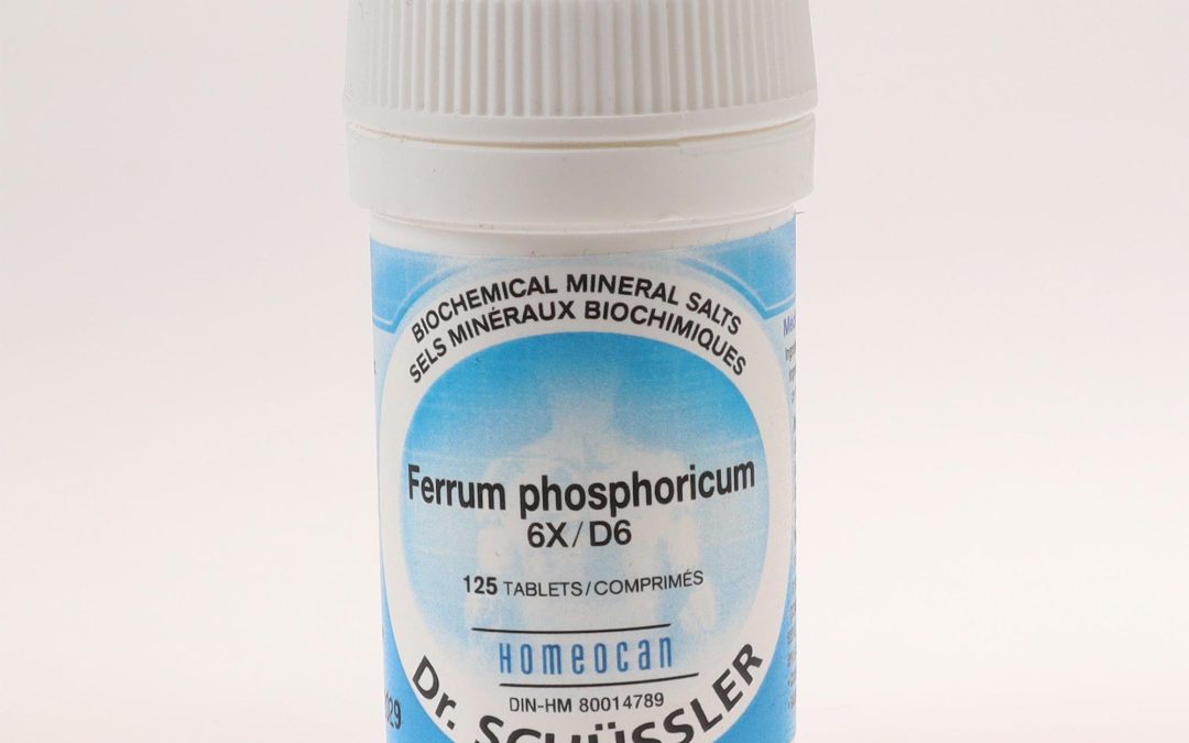 Tissue Salt – Ferrum phosphoricum 6X – Red Blood Cells