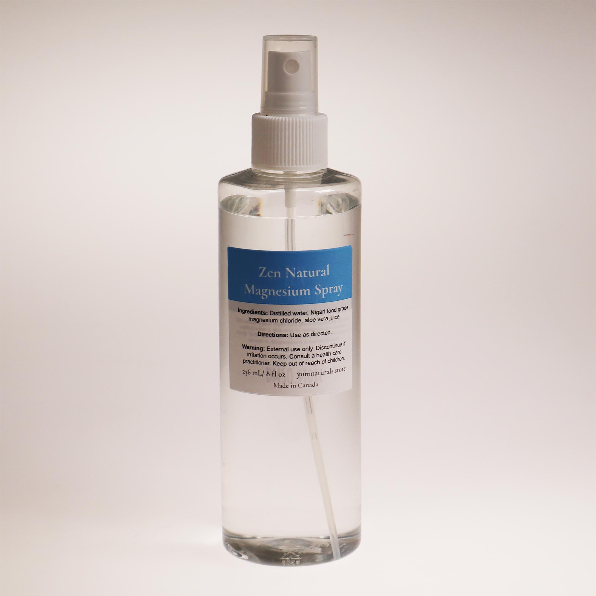 YumNaturals Store Zen Natural Magnesium Spray 8 oz 2K72