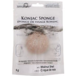 Yum Naturals Emporium - Bringing the Wisdom of Mother Nature to Life - Konjac Exfoliating sponge walnut shell