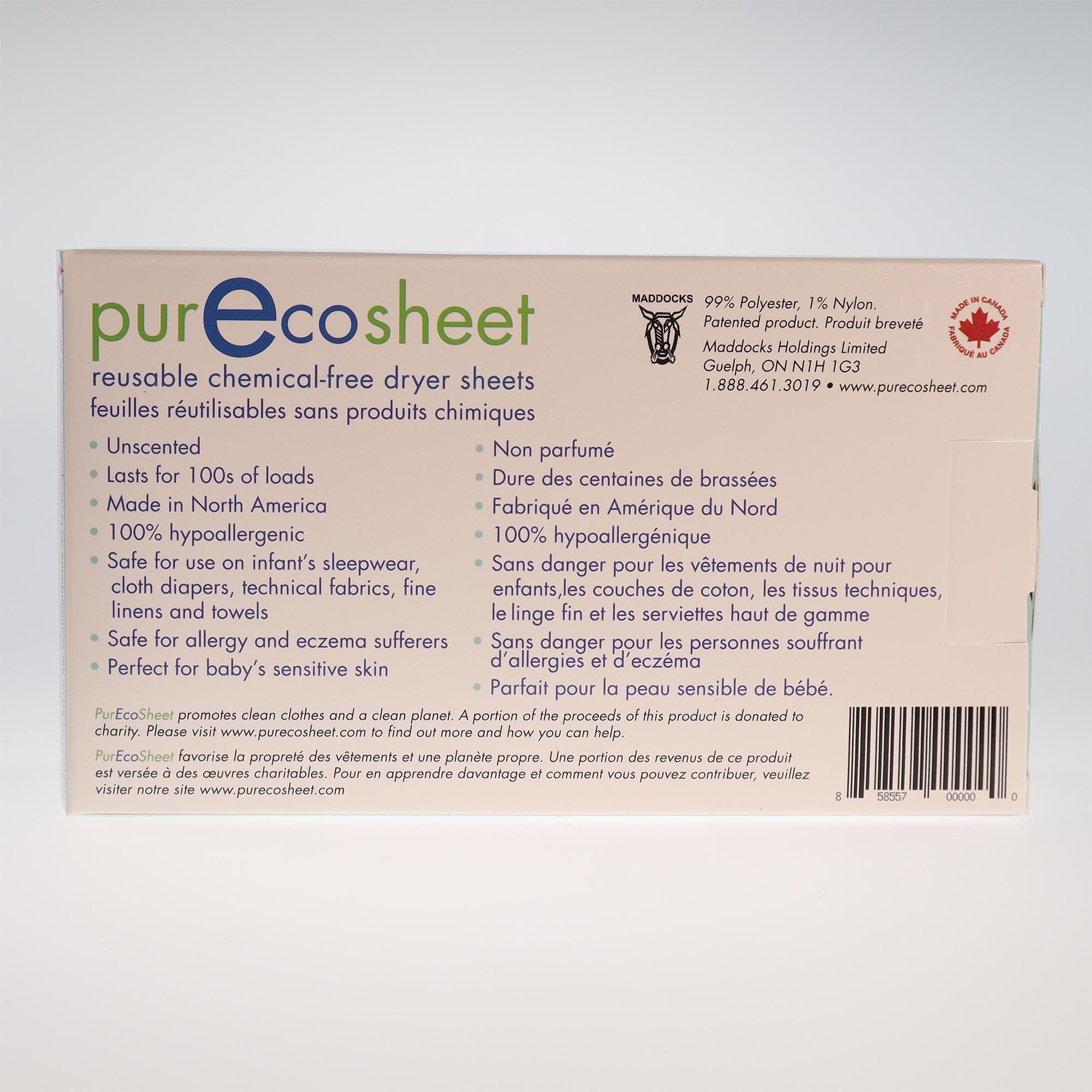 Purecosheet Reusable Fabric Dryer Sheets - Image 2