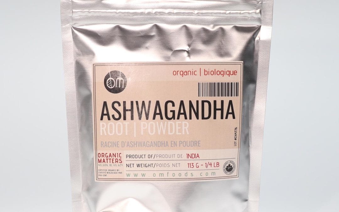 DRAFT Organic Ashwagandha Powder 113 gr – 1/4lb