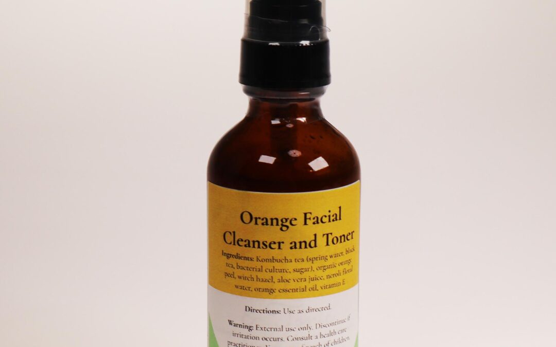 Orange Facial Cleanser and Toner