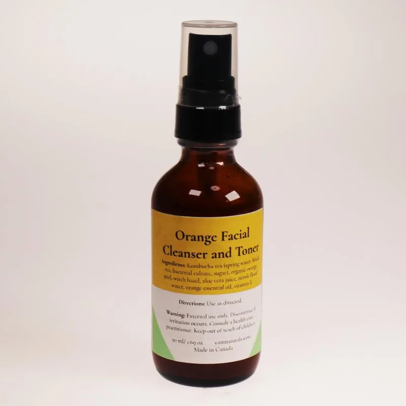 Orange Facial Cleanser and Toner