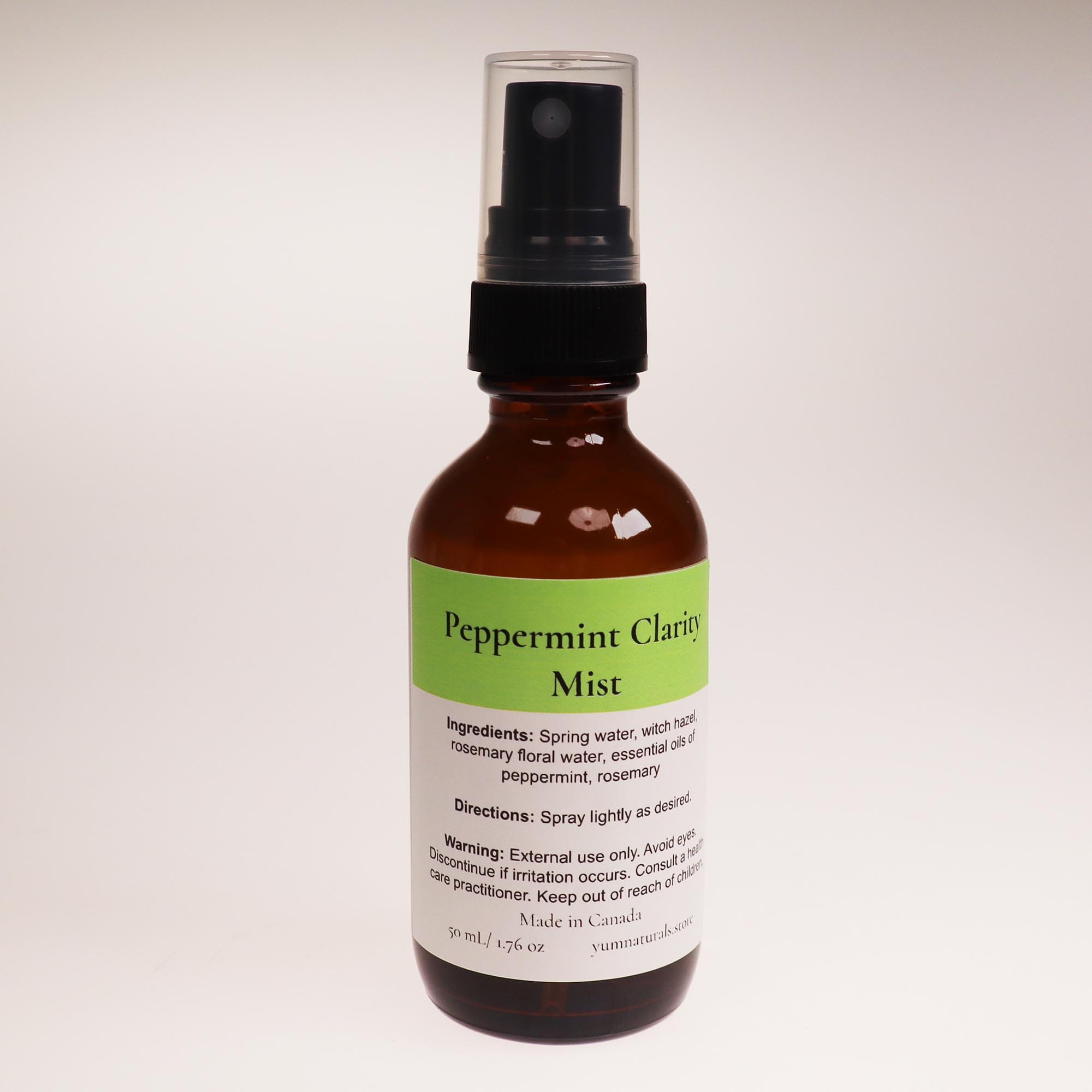YumNaturals Store Peppermint Clarity Mist 2K72