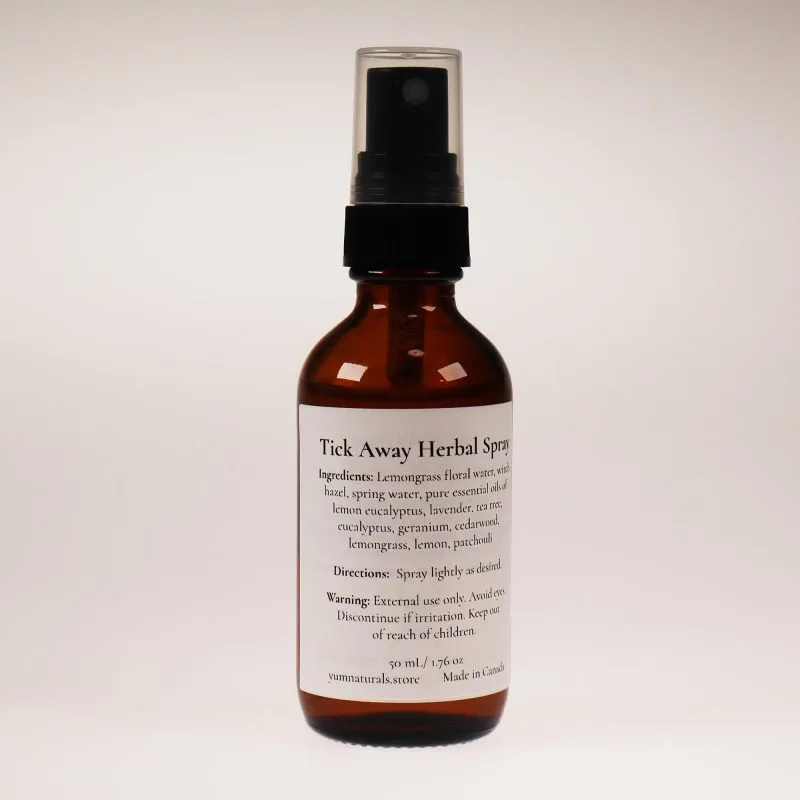 Tick Away Herbal Spray bottle