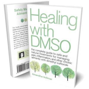 Healing with DMSO Book Cover - Front and Back