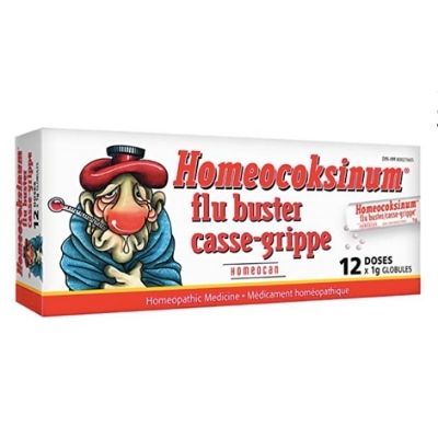 YumNaturals Emporium - Bringing the Wisdom of Mother Nature to Life - Homeocoksinum Flu Buster (12 Dose Pack)