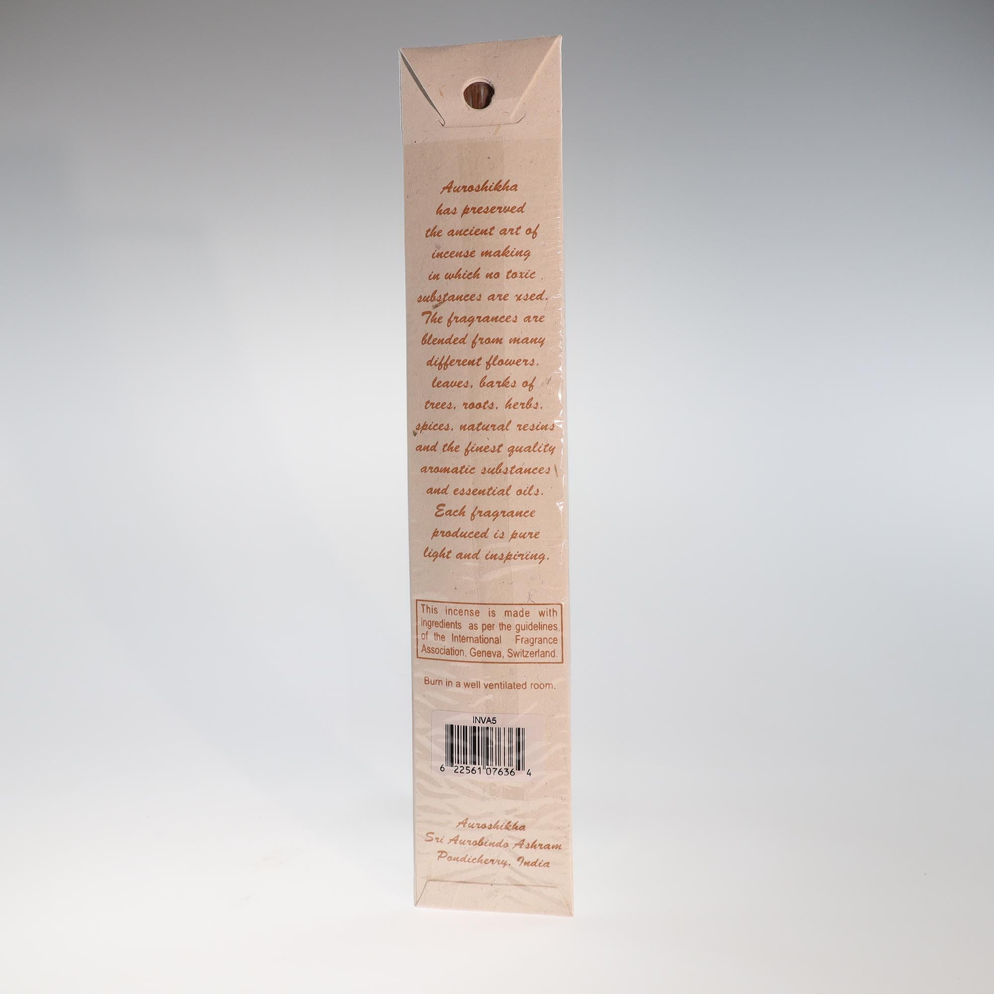 YumNaturals Nature's Garden incense back 2K72