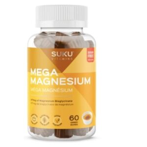 YumNaturals Emporium - Bringing the Wisdom of Mother Nature to Life -SUKU Mega Magnesium 60 gummies
