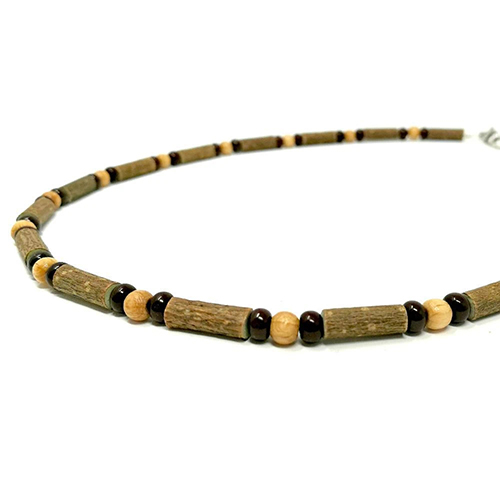 YumNaturals Emporium - Bringing the Wisdom of Mother Nature to Life - Hazelwood Natural Brown Necklace 2