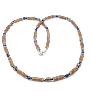 YumNaturals Emporium - Bringing the Wisdom of Mother Nature to Life - Hazelwood Lapis-Lazuli Necklace Medieval Style 1