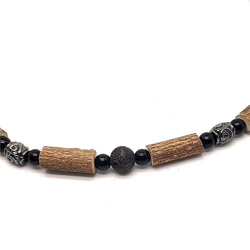 YumNaturals Emporium - Bringing the Wisdom of Mother Nature to Life - Hazelwood Lava Stone Diffuser Necklace 2