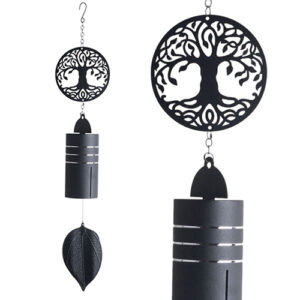 YumNaturals Emporium - Bringing the Wisdom of Nature to Life - Metal Wind Bell Tree Of Life