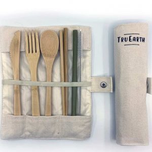 Yum Naturals Emporium - Bringing the Wisdom of Mother Nature to Life - True Earth Bamboo Cutlery Set