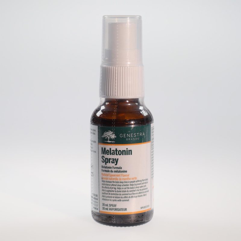 YumNaturals Genestra Melatonin spray front 2K72