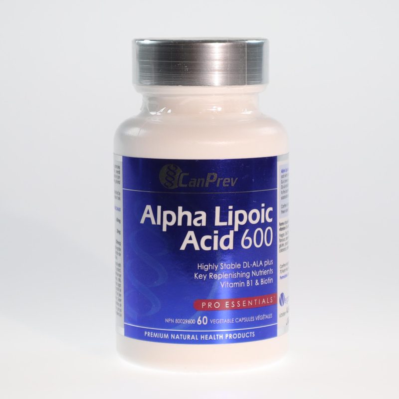 YumNaturals Store CanPrev Alpha Lipoic Acid 600 front 2K72