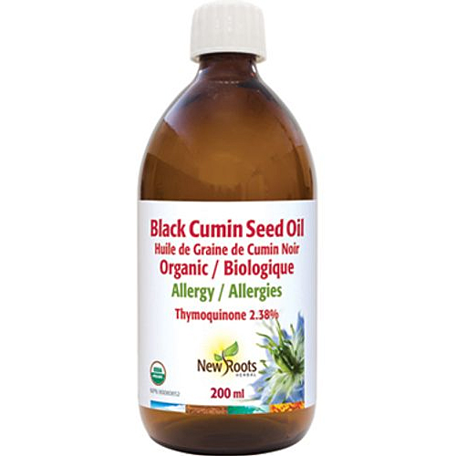 Yum Naturals Emporium - Bringing the Wisdom of Mother Nature to Life - New Roots Black Cumin Seed Oil 200mL liquid