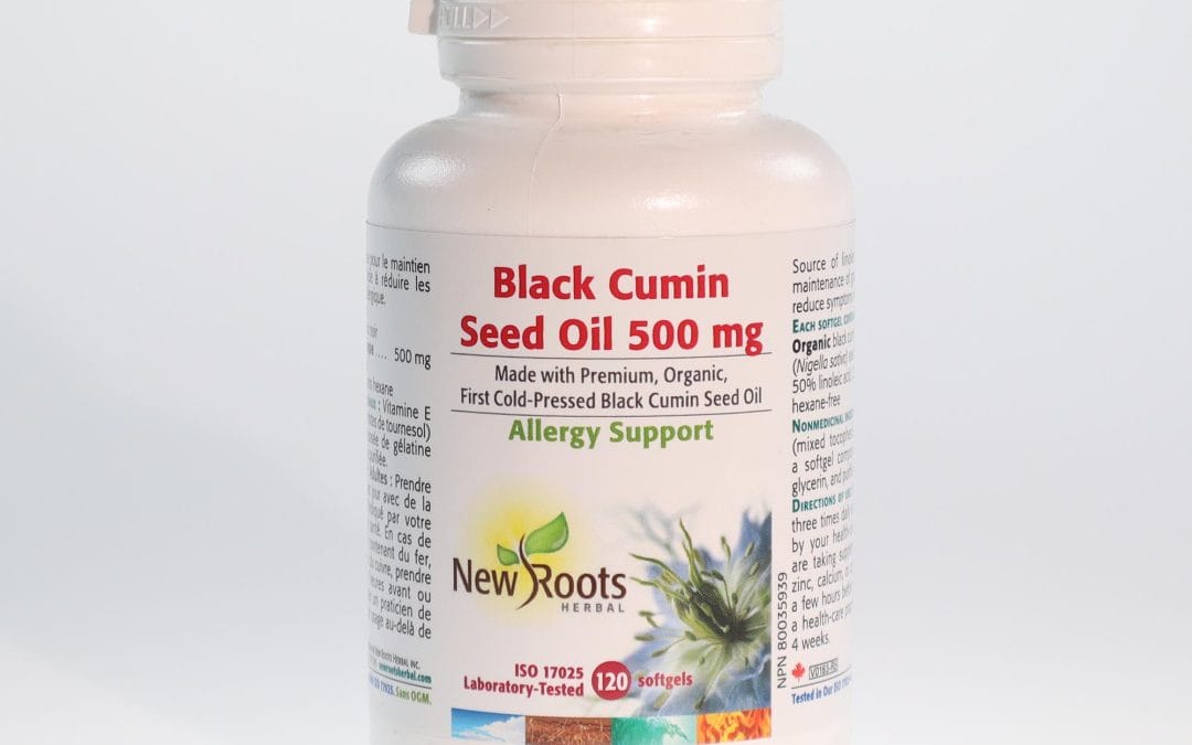 DRAFT New Roots Black Cumin Seed Oil Softgels