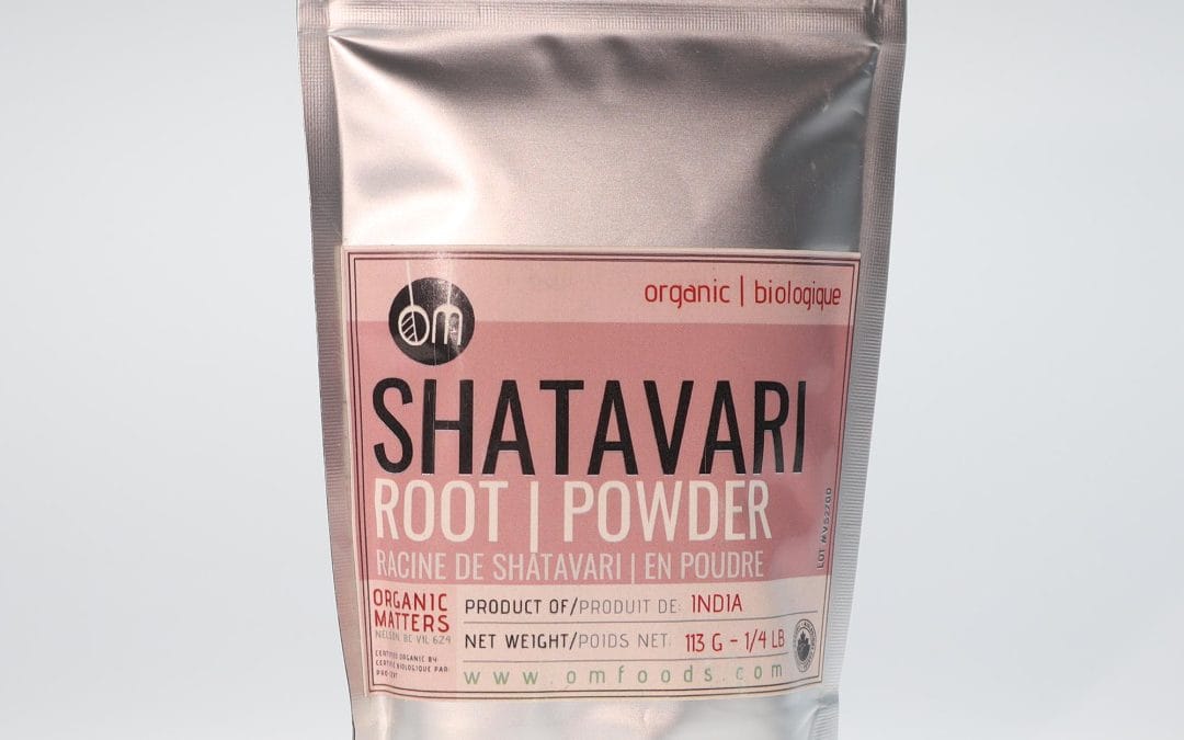 DRAFT Shatavari Root Powder, Raw Organic 113g