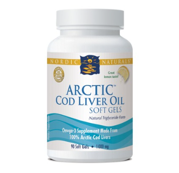 Yum Naturals Emporium - Bringing the Wisdom of Mother Nature to Life - Nordic Naturals Arctic cod liver oil capsules