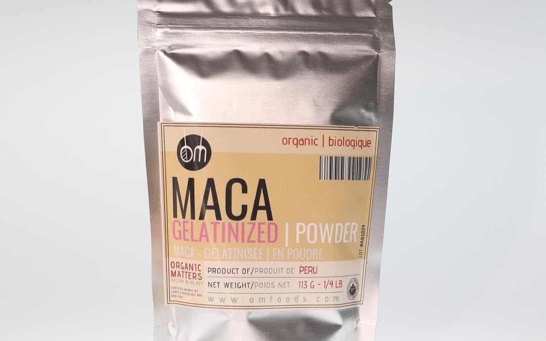 DRAFT Maca Root Powder, Gelatinized Organic 113g
