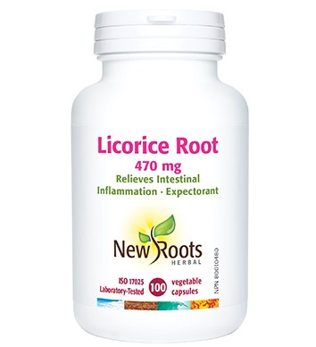 Yum Naturals Emporium - Bringing the Wisdom of Mother Nature to Life - New Roots Licorice Capsules